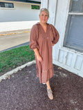 Copper Cowgirl Dress
