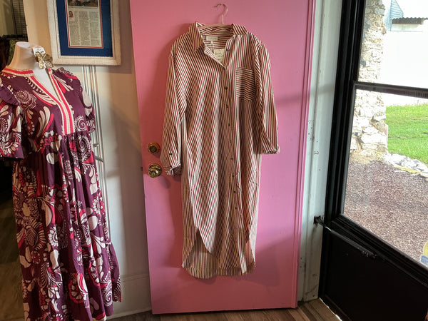 Brick Stripe Dress