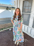 Vacation Floral Dress