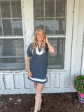 The sailor stripe dress