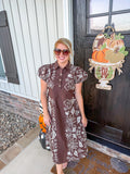 Chocolates and Flowers Dress