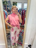 Wildflower Stripe Pants