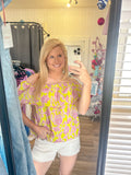 Sunset Bloom Top