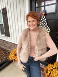 Midnight Fur Vest