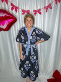 Icy Floral Dress