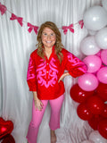Berry Bold Blouse