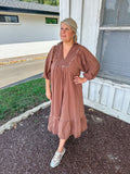 Copper Cowgirl Dress