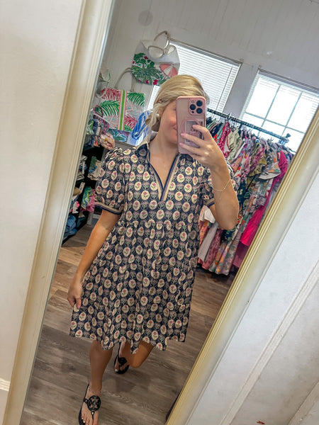 Scalloped Garden Dress