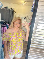 Sunset Bloom Top