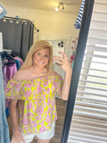 Sunset Bloom Top