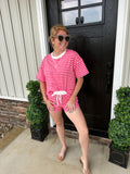Fuchsia Lined Set