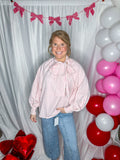 Blush Ribbon Blouse