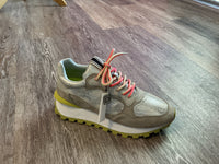Silver sneaker
