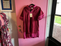 Burgundy Charm Dress