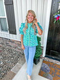 Emerald Tide Blouse