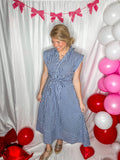 Classic Coastal Navy Dress