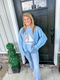 Baby Blue Sea Sweater