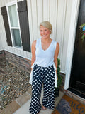 Ribbed Tank White