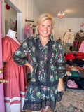 Petals After Dark dress