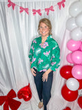 Verdant Green Blouse