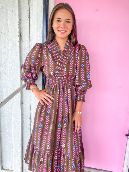 Dusky Arrows Dress