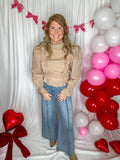 Light Wash High Wasted Wide Leg Jean