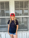 Black Basic Zenana Tee