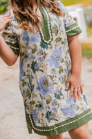 Blue Meadow Waltz Dress