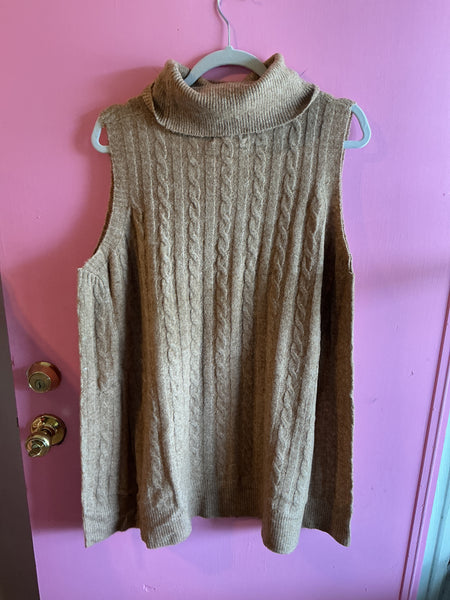 Caramel Lodge Sweater Dress