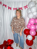 Electric Zebra Blouse