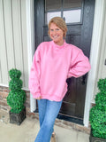 Barbie Pink Mock Neck