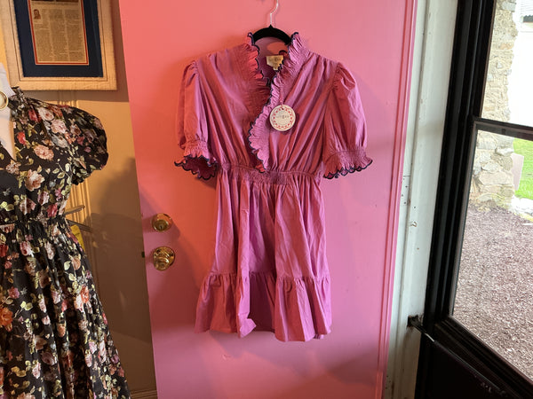 Berry Ruffle Romance Dress