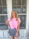 Checkered Gingham Skort
