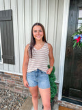 Medium Blue Slim Shorts