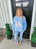 Baby Blue Sea Sweater