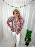Rose Ivy Puff Top