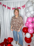 Electric Zebra Blouse