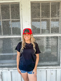 Black Basic Zenana Tee