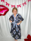 Icy Floral Dress