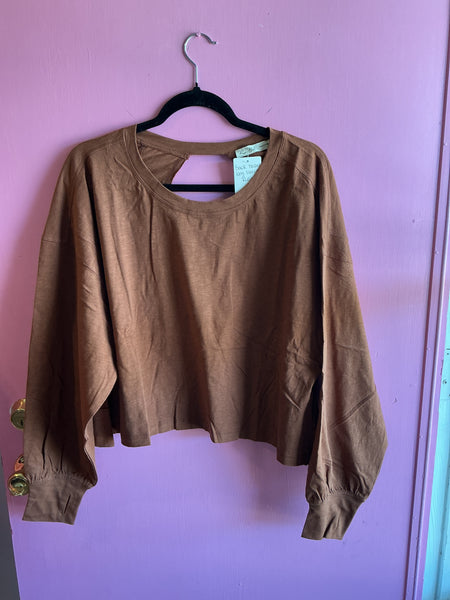 Back to cool long sleeve rust