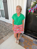 Kelly green blouse