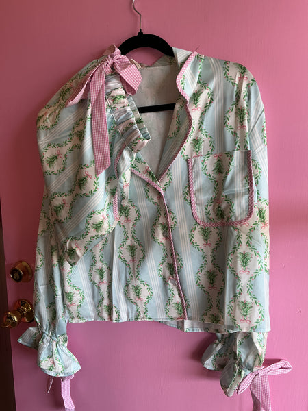 Sugarplum Wreath Pajamas