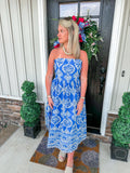 Blue Willow Dress
