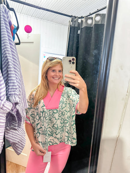Mint Blossom Blouse