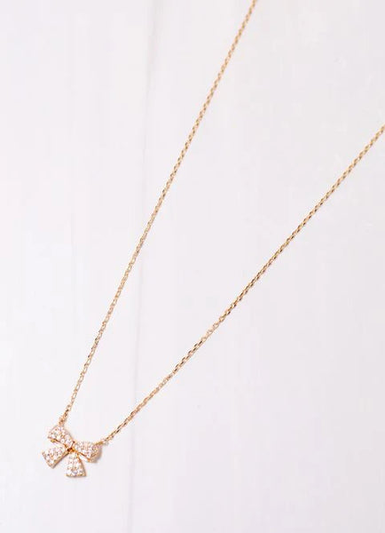 Bow Necklace